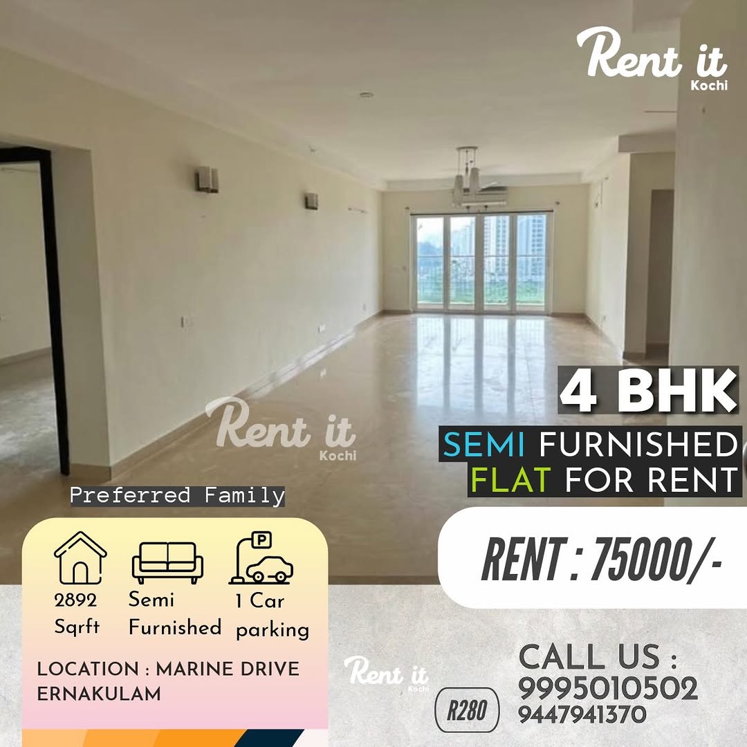 4BHK+ in Marine Drive